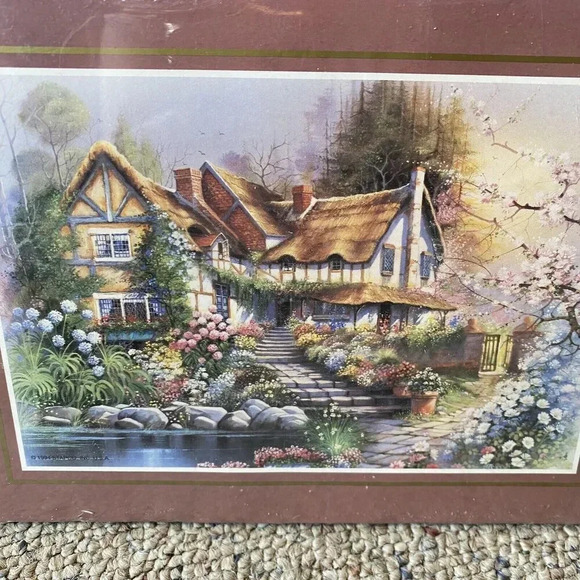 Art Painting Print Wall Decor A Home Built Of Peace And Love And Not Of Wood - Picture 3 of 4